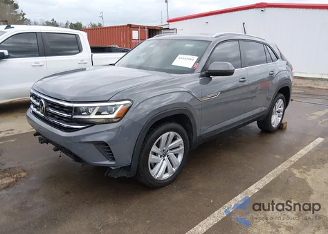 2021 Volkswagen Atlas Cross Sport 2.0T Se W/Technology from USA, damaged, VIN 1V2JC2CA4MC219879